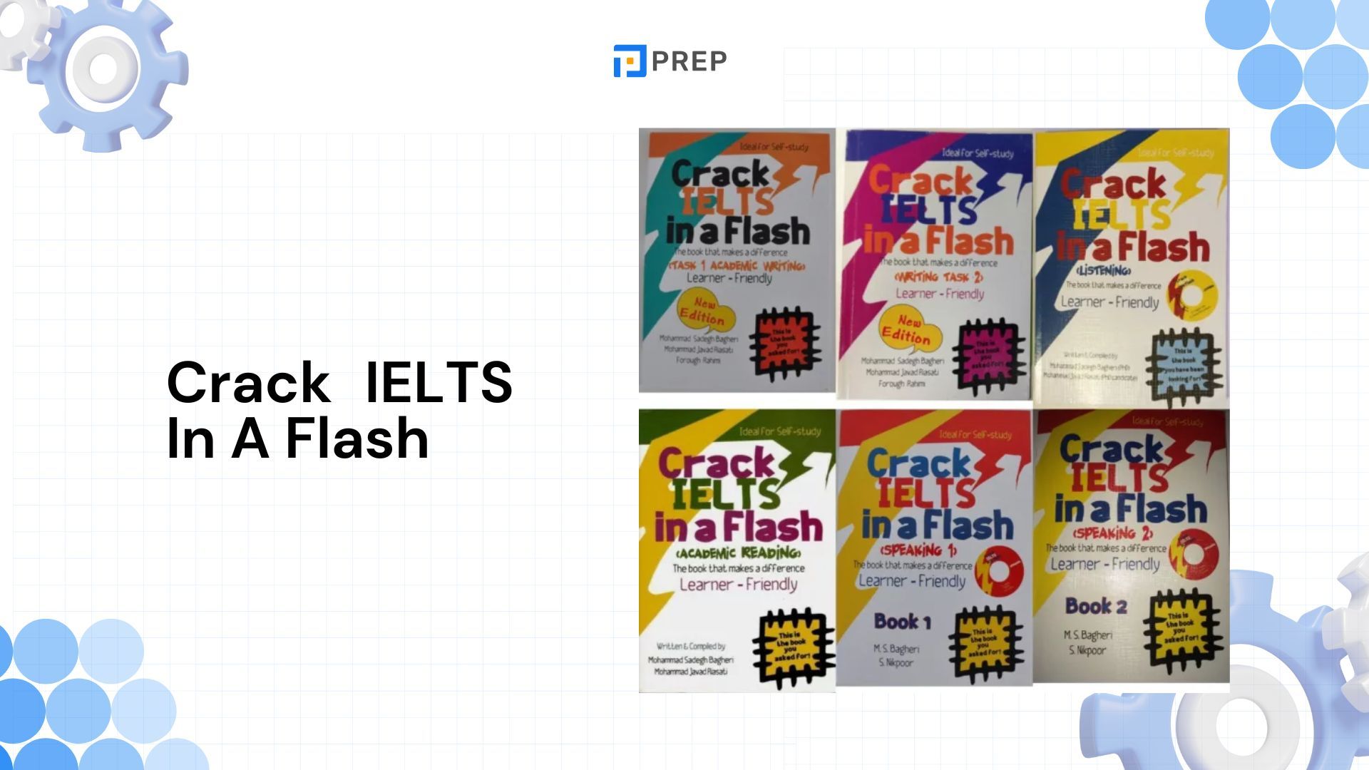 รีวิวหนังสือ Crack IELTS In A Flash - เตรียมตัวสอบ IELTS อย่างรวดเร็วและมีประสิทธิภาพ