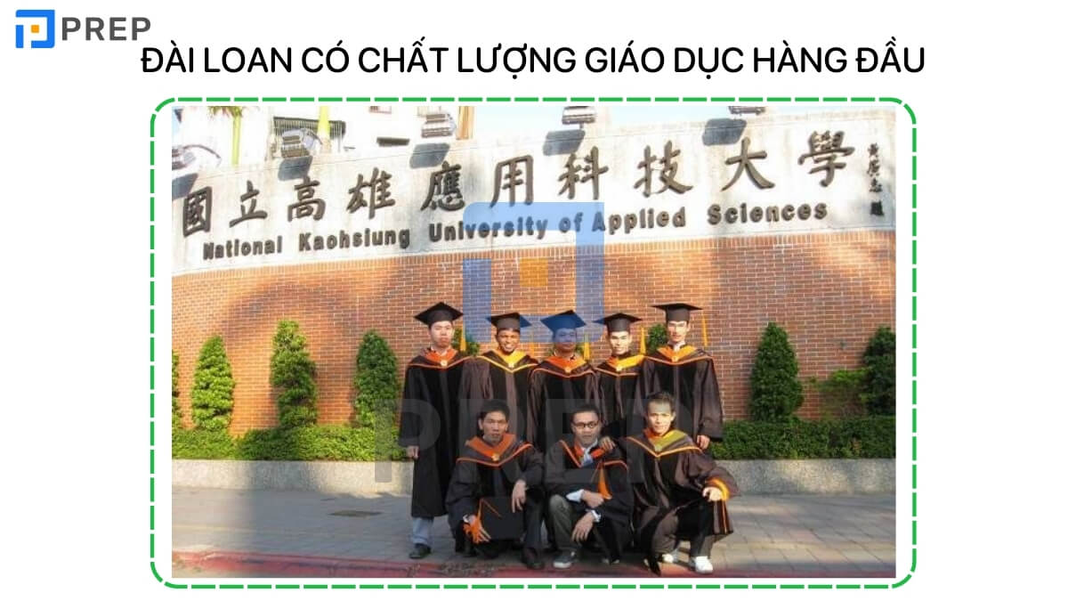 Đài Loan là quốc gia có chất lượng giáo dục tuyệt vời