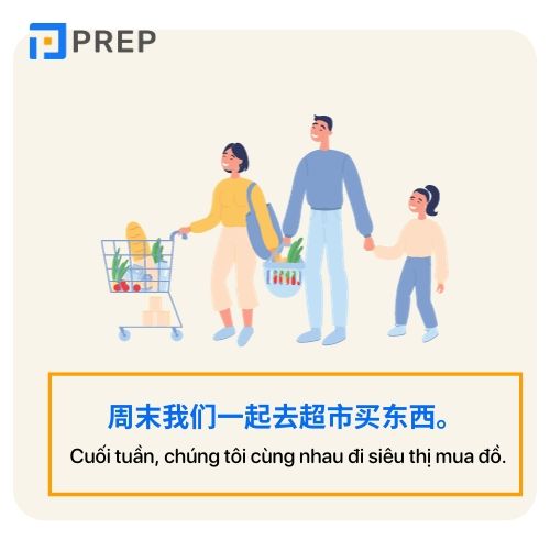 Ví dụ về đại từ nhân xưng trong tiếng Trung