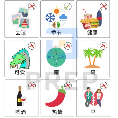 Đáp án bài tập từ vựng HSK 3 part 5