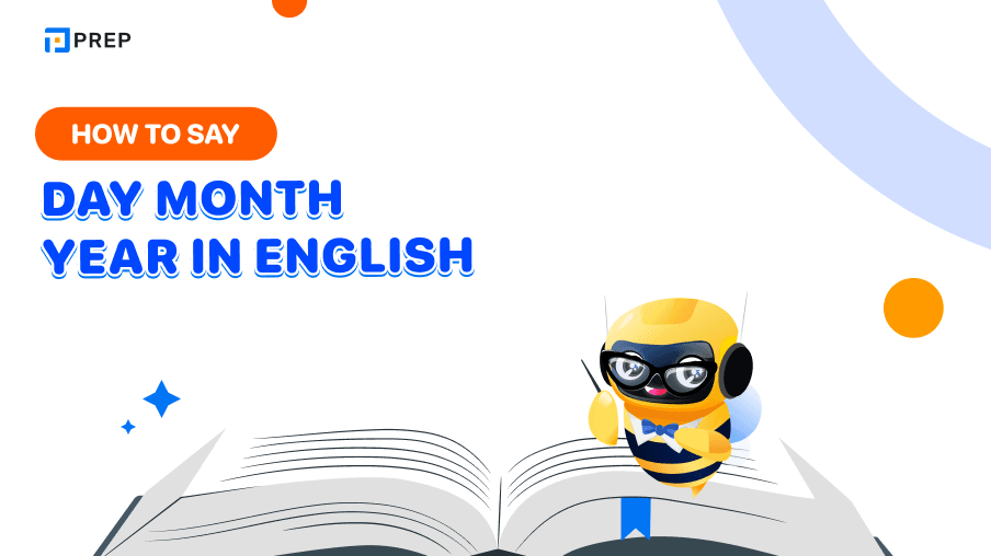 How to say day month year in English