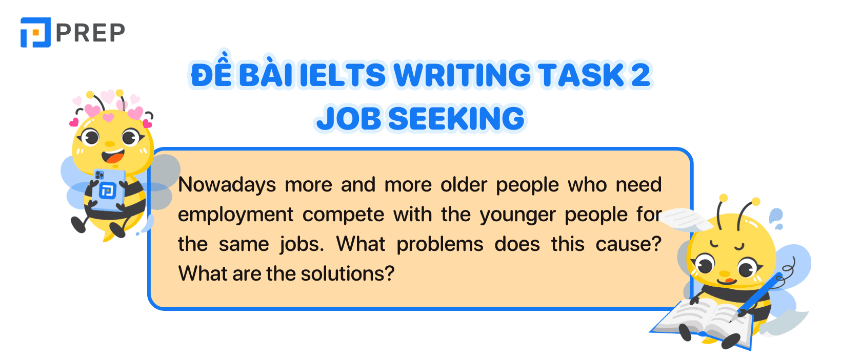 Đề bài IELTS Writing Task 2 Job seeking