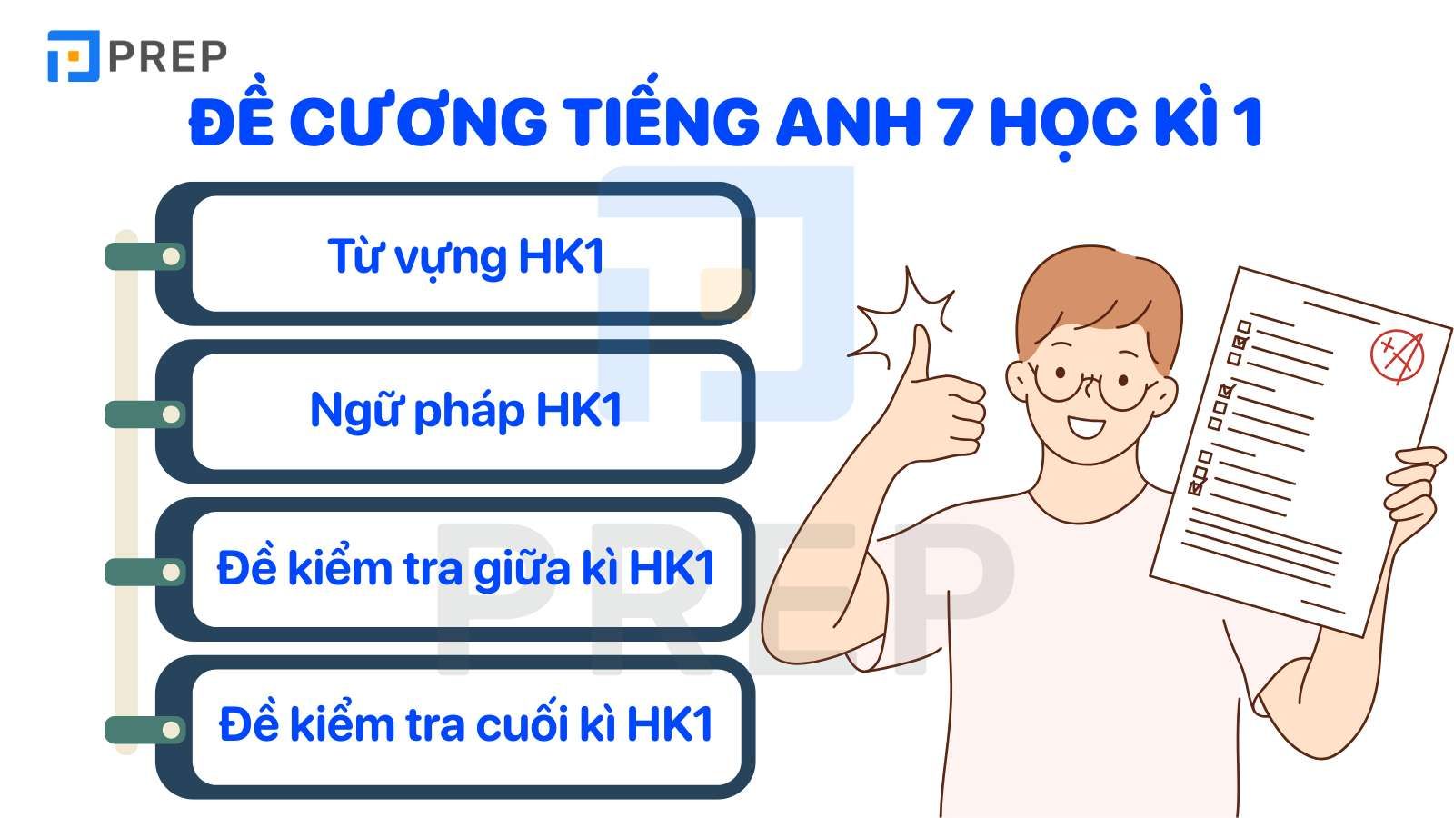 Đề cương tiếng Anh lớp 7