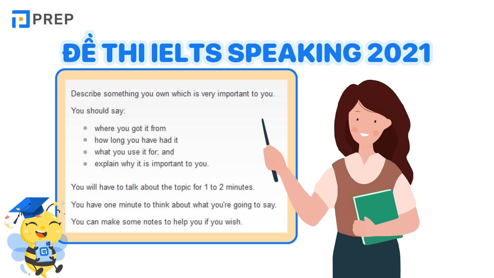 Đề thi IELTS Speaking 2021