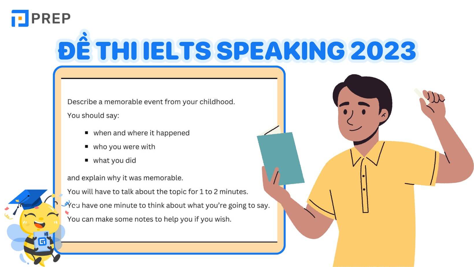 Đề thi IELTS Speaking 2023