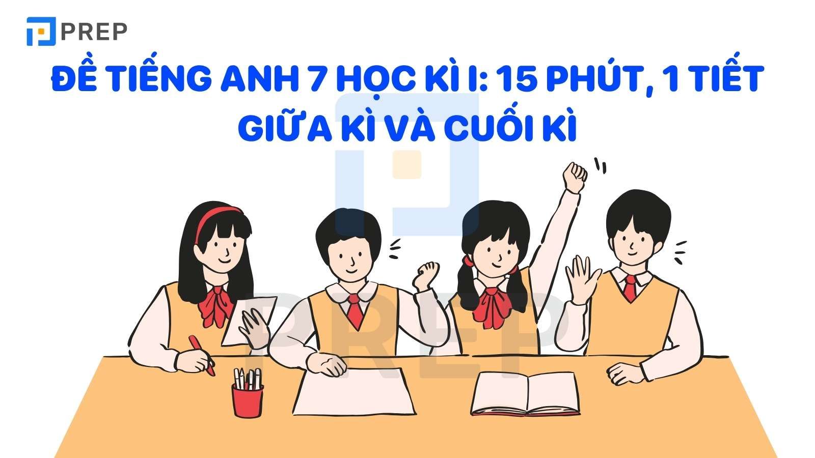 đề tiếng anh lớp 7 học kì 1