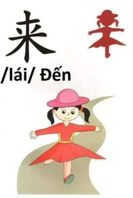 Cách viết chữ 来