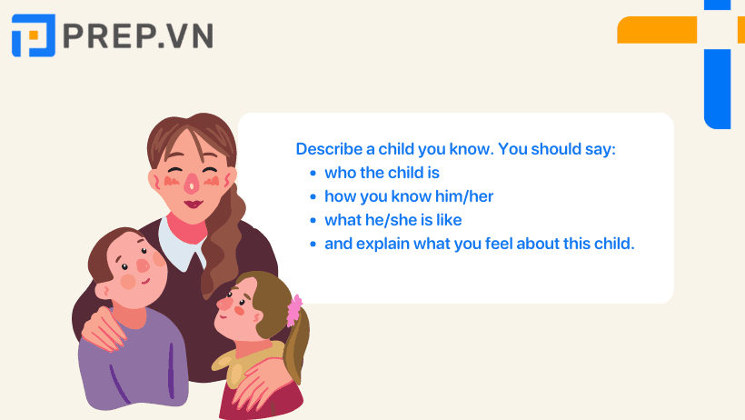 Describe a child you know