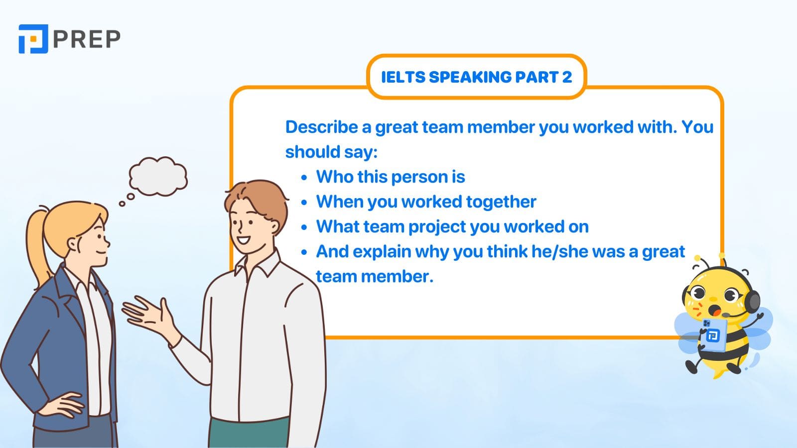 Describe a great team member you worked with