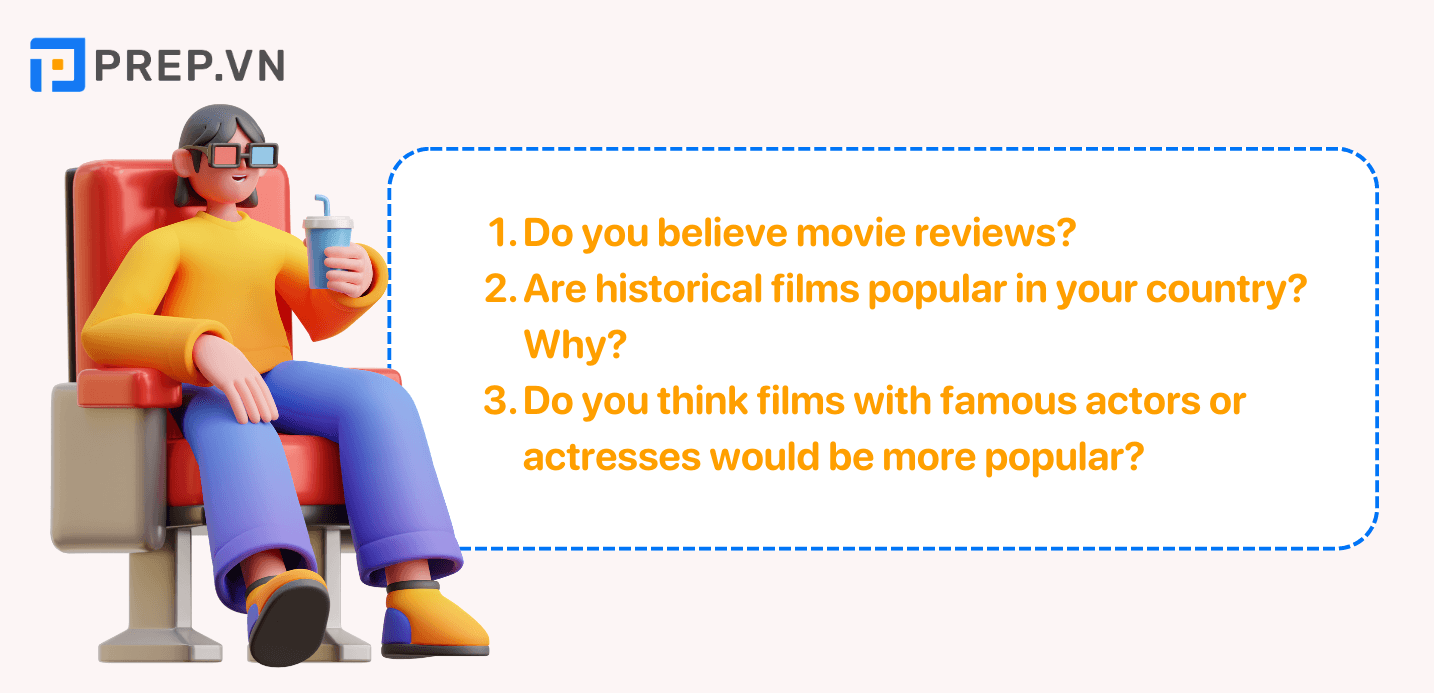 Câu trả lời mẫu Speaking Part 3: Describe a movie you watched that made you feel disappointed
