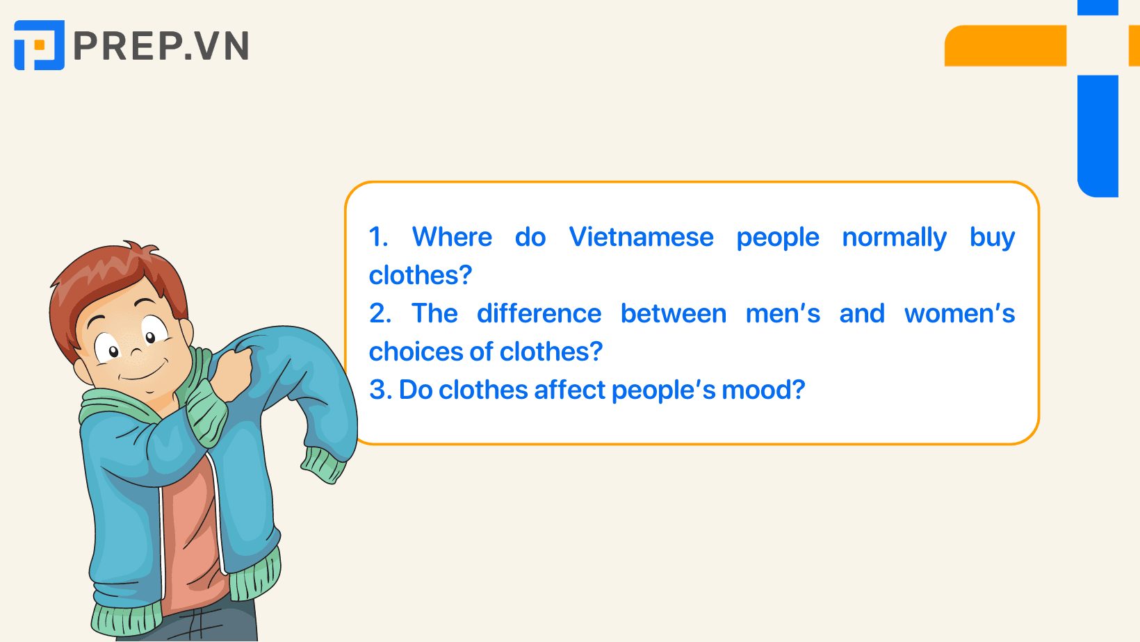 Câu trả lời mẫu IELTS Speaking Part 3: Shopping