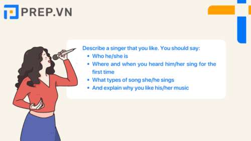 Describe a singer that you like