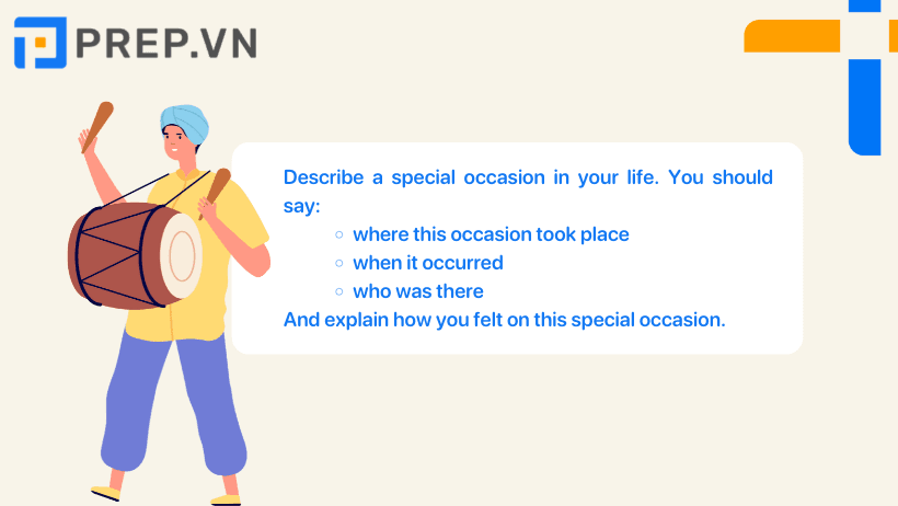 Describe a special occasion in your life