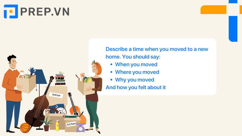Describe a time when you moved to a new home