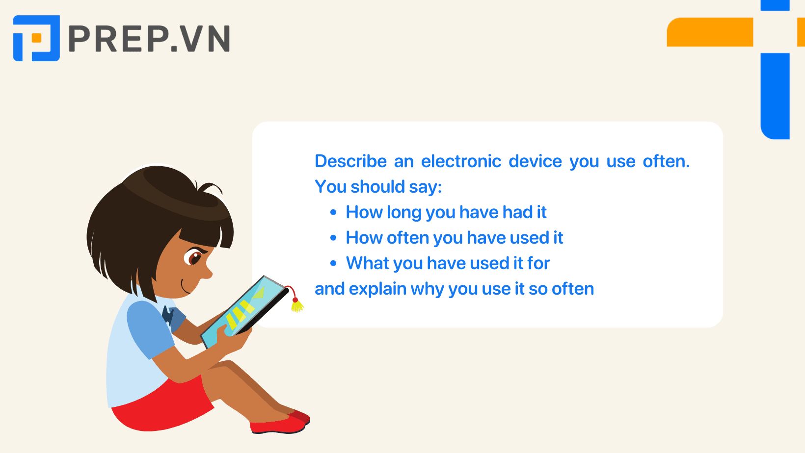Describe an electronic device