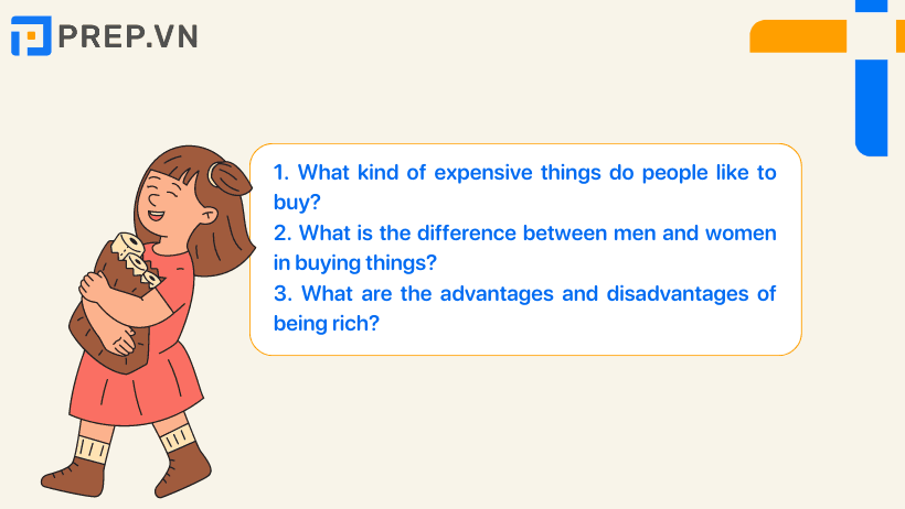 Câu trả lời mẫu IELTS Speaking Part 3: Expensive things