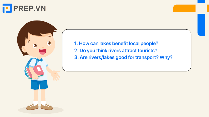 Câu trả lời mẫu IELTS Speaking Part 3: River & Lake
