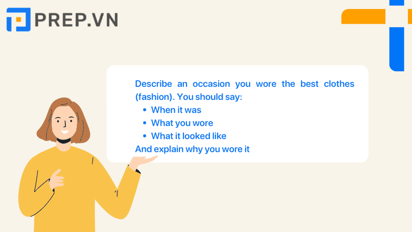 Describe an occasion you wore the best clothes
