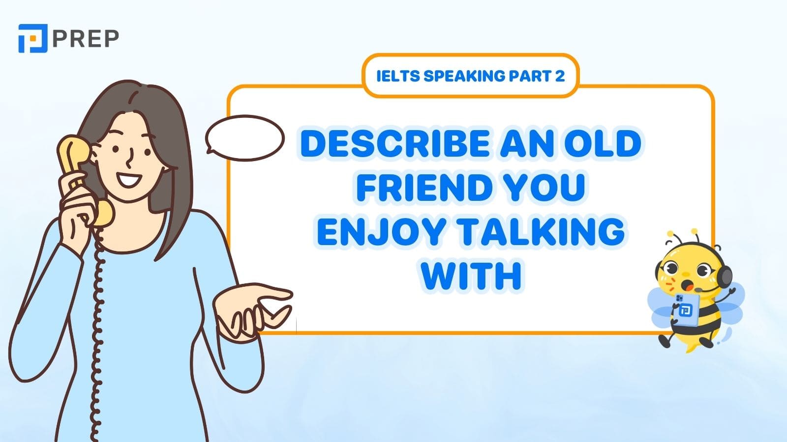 Describe an old friend you enjoy talking with