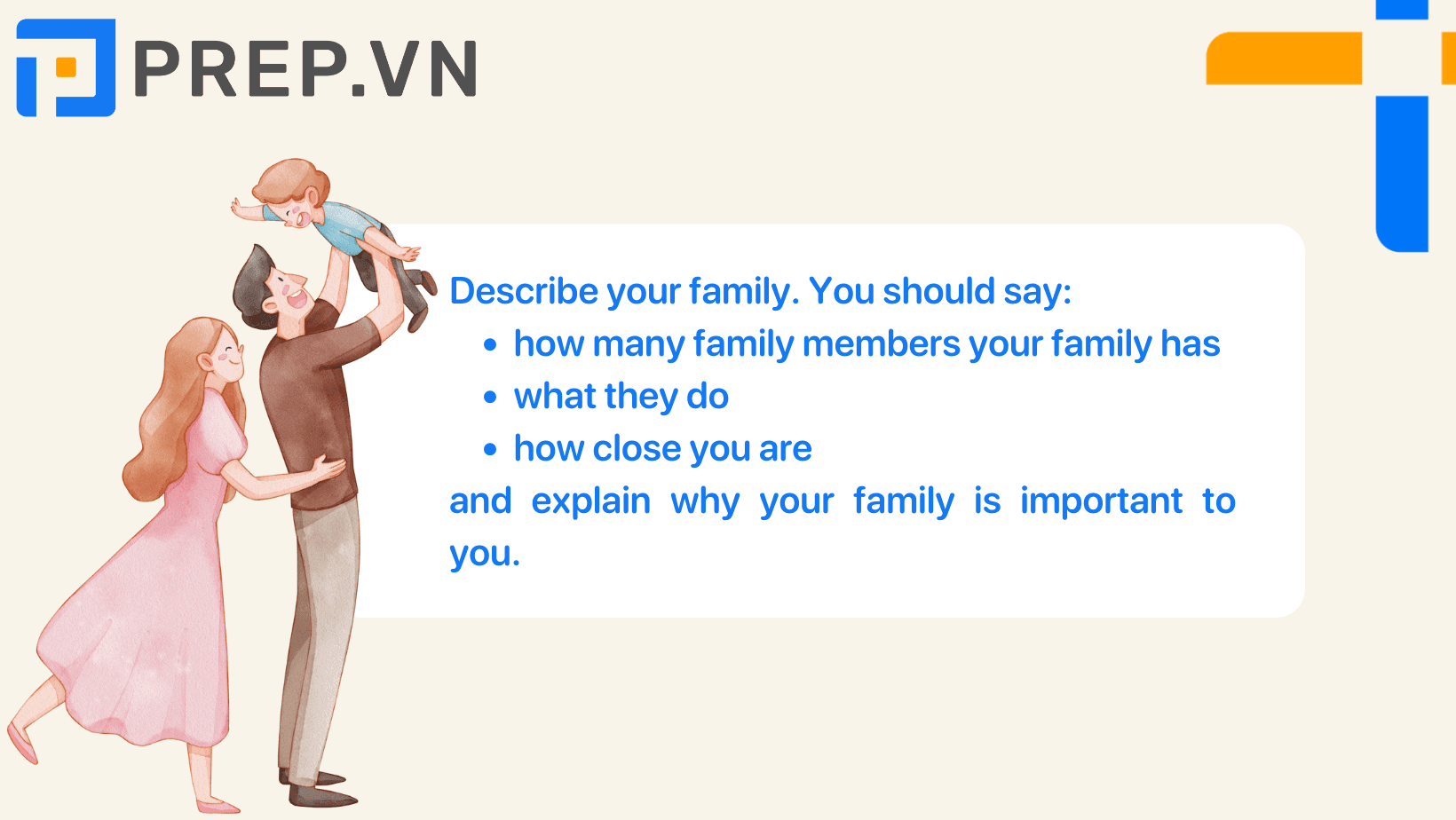 Describe your family