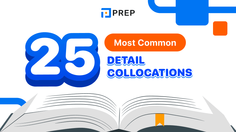 Summary of the most common Detail collocations