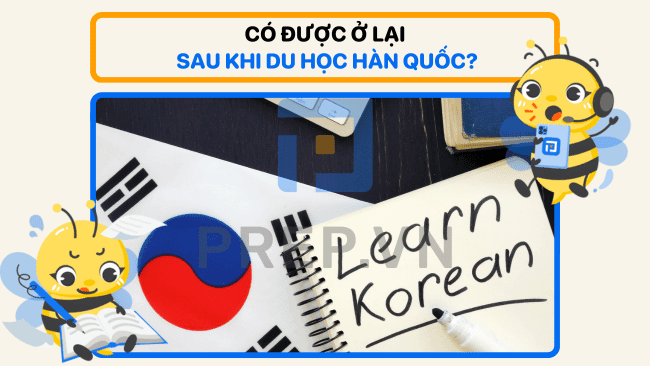 du học Hàn Quốc xong có được ở lại không