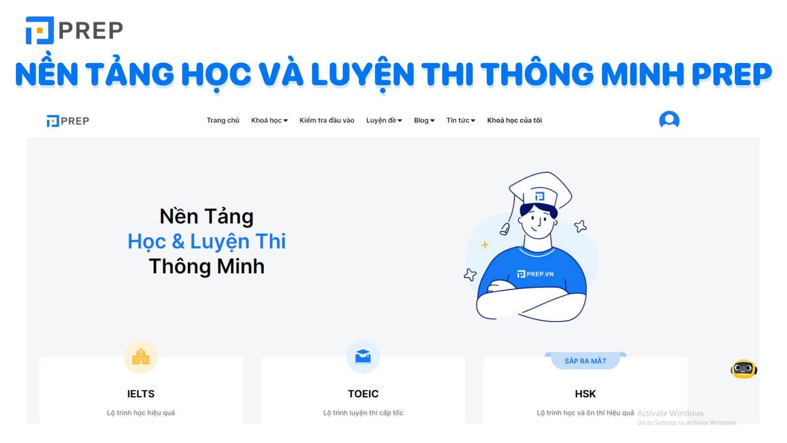Địa chỉ học TOEIC tại Hải Phòng - PREP