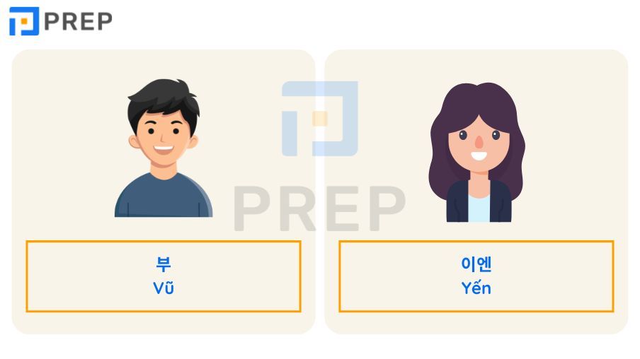 dịch tên tiếng Việt sang tiếng Hàn