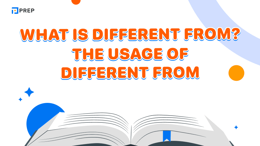 What is Different from? The usage of Different from 