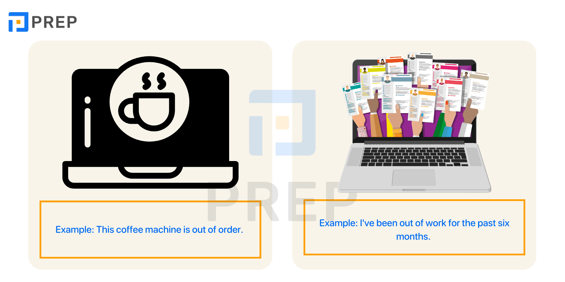 Differentiating Out of order and Out of work