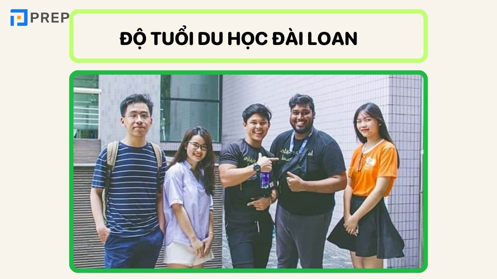 Độ tuổi du học Đài Loan quy định như thế nào?