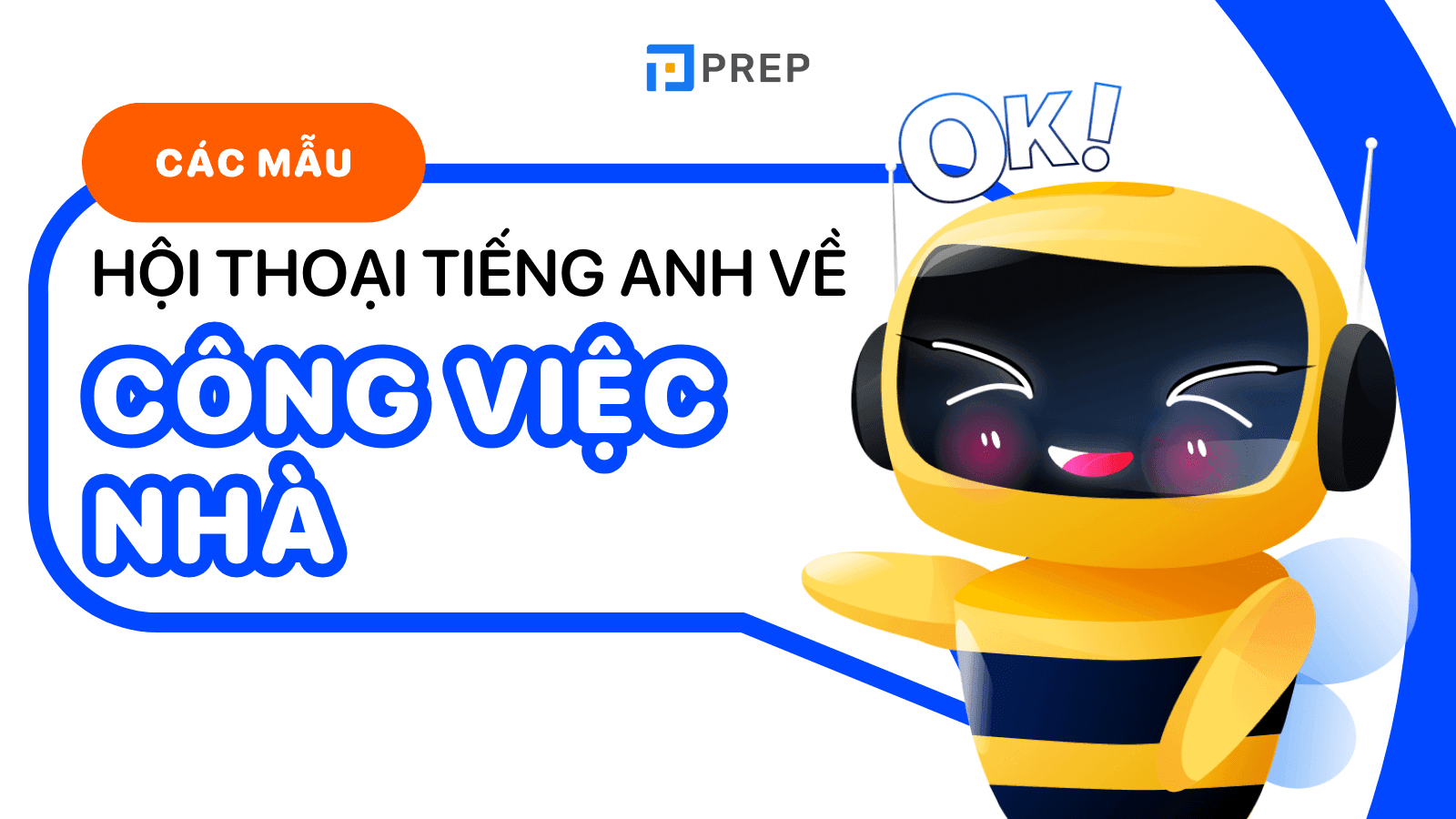 đoạn hội thoại tiếng anh về công việc nhà