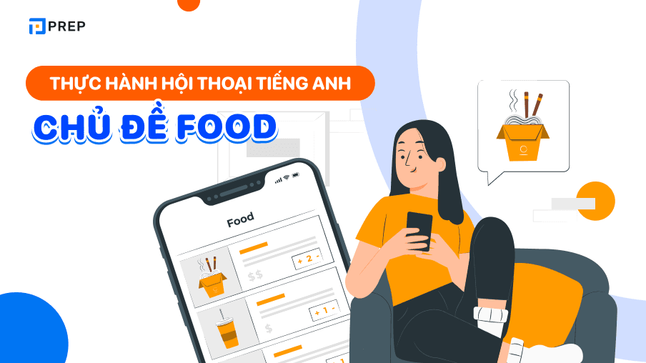 đoạn hội thoại tiếng Anh về Food