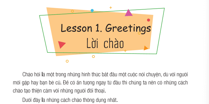 Đọc chỉ dẫn để hiểu ngữ cảnh của tình huống
