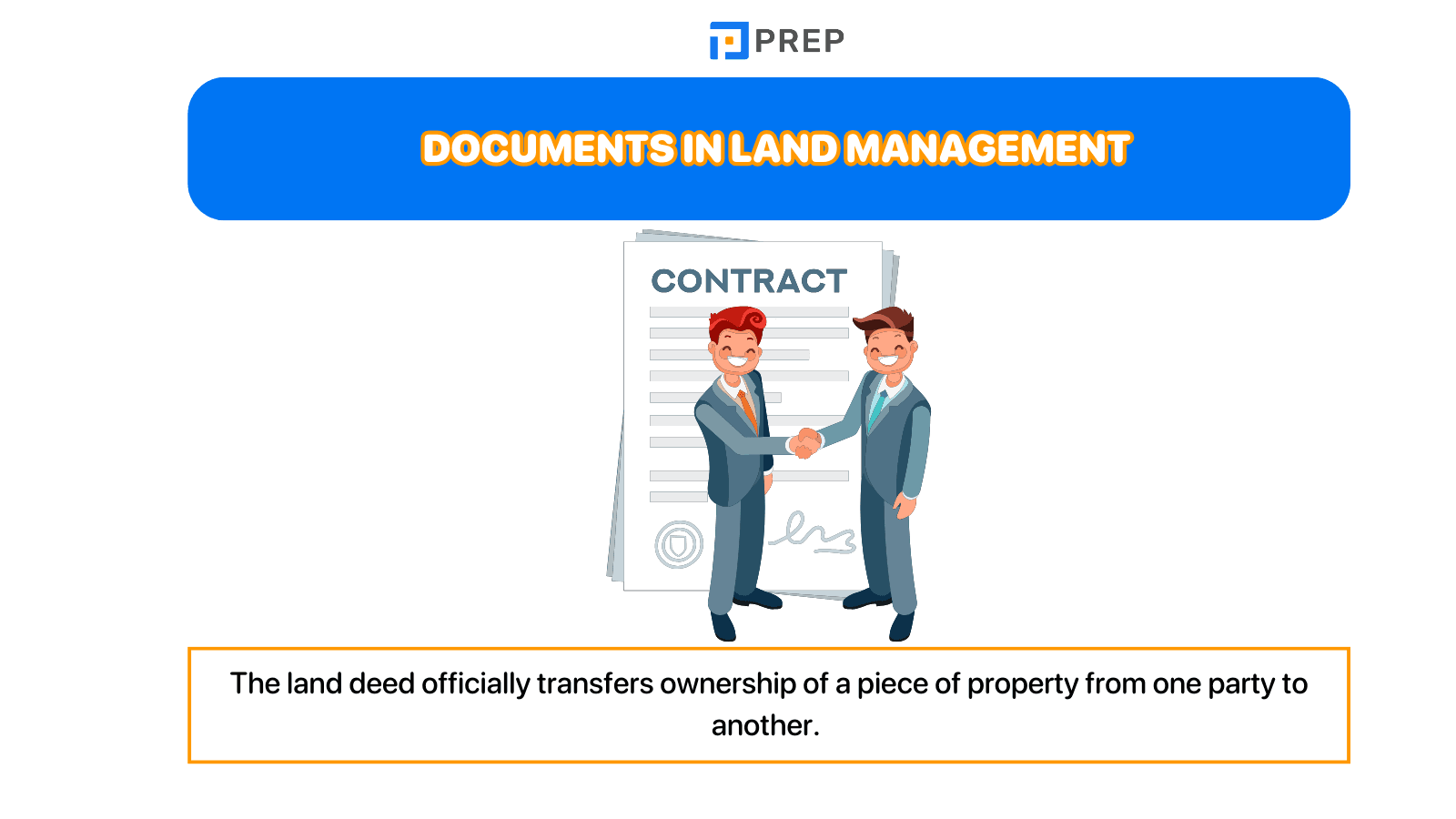 Documents in land management