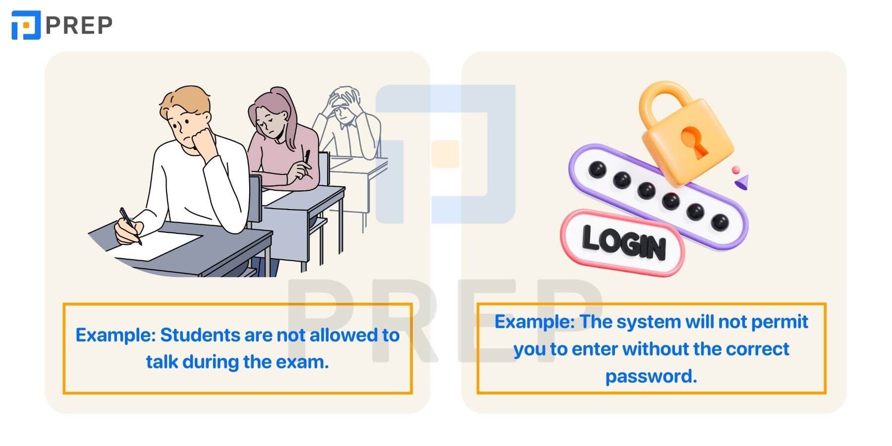 Động từ khởi phát Let, Allow, Permit