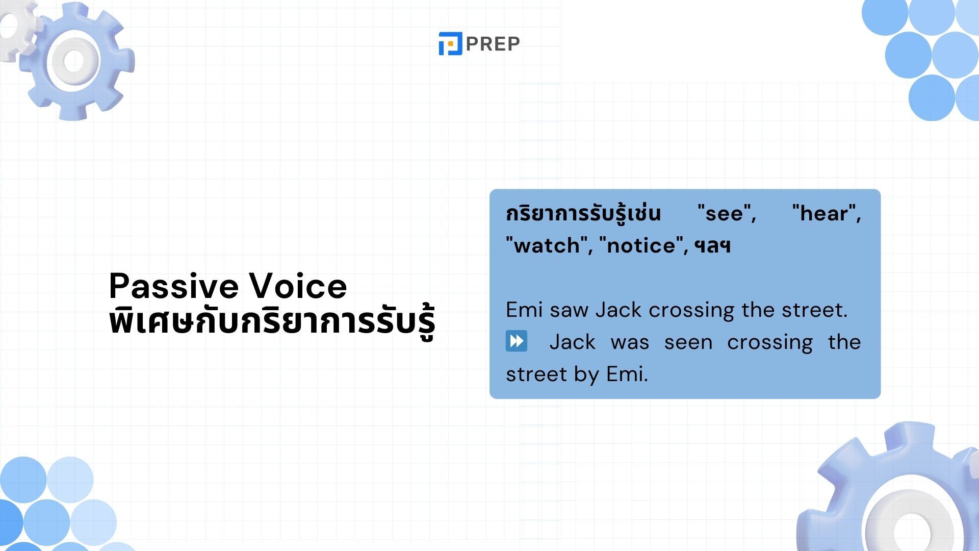 การใช้ Double Passive Voice ภาษาอังกฤษ