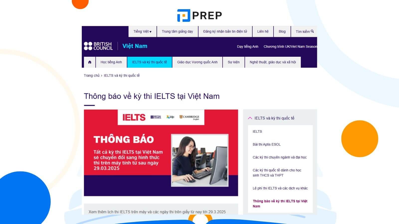 dừng thi IELTS trên giấy