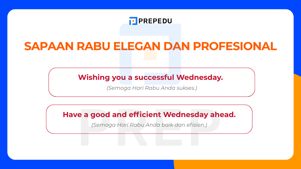 Ucapan Selamat Hari Rabu Bahasa Inggris yang Formal dan Sopan