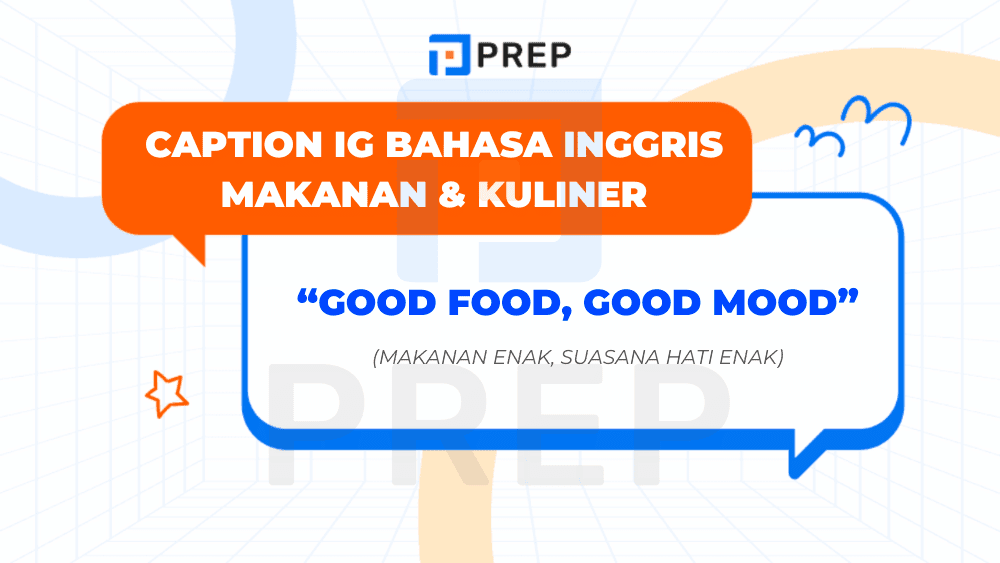 Caption IG Bahasa Inggris Makanan & Kuliner