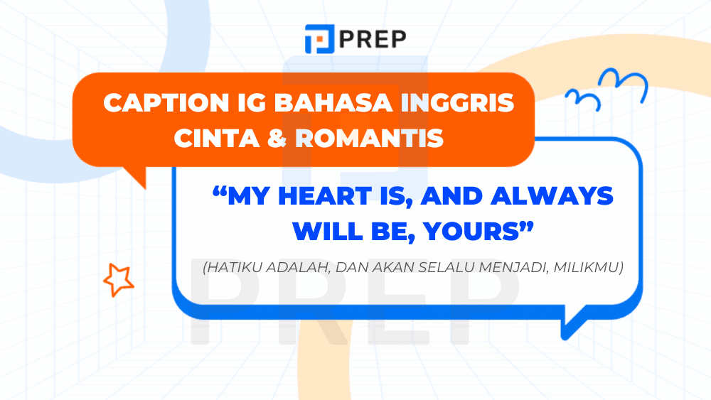 Caption IG Bahasa Inggris Cinta & Romantis