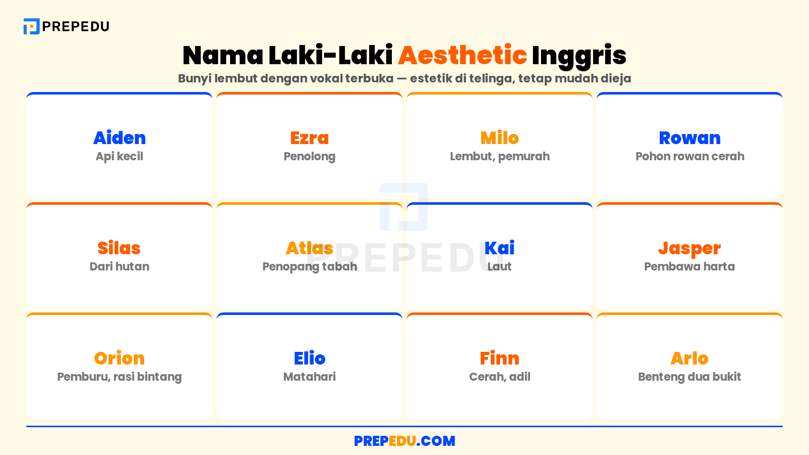 aesthetic	Nama laki-laki aesthetic Inggris dengan bunyi lembut dan estetik
