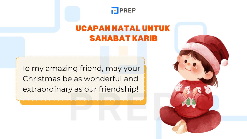 Ucapan Natal untuk Sahabat Karib