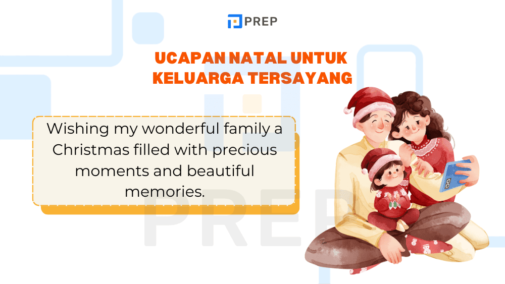 Ucapan Natal untuk Keluarga Tersayang