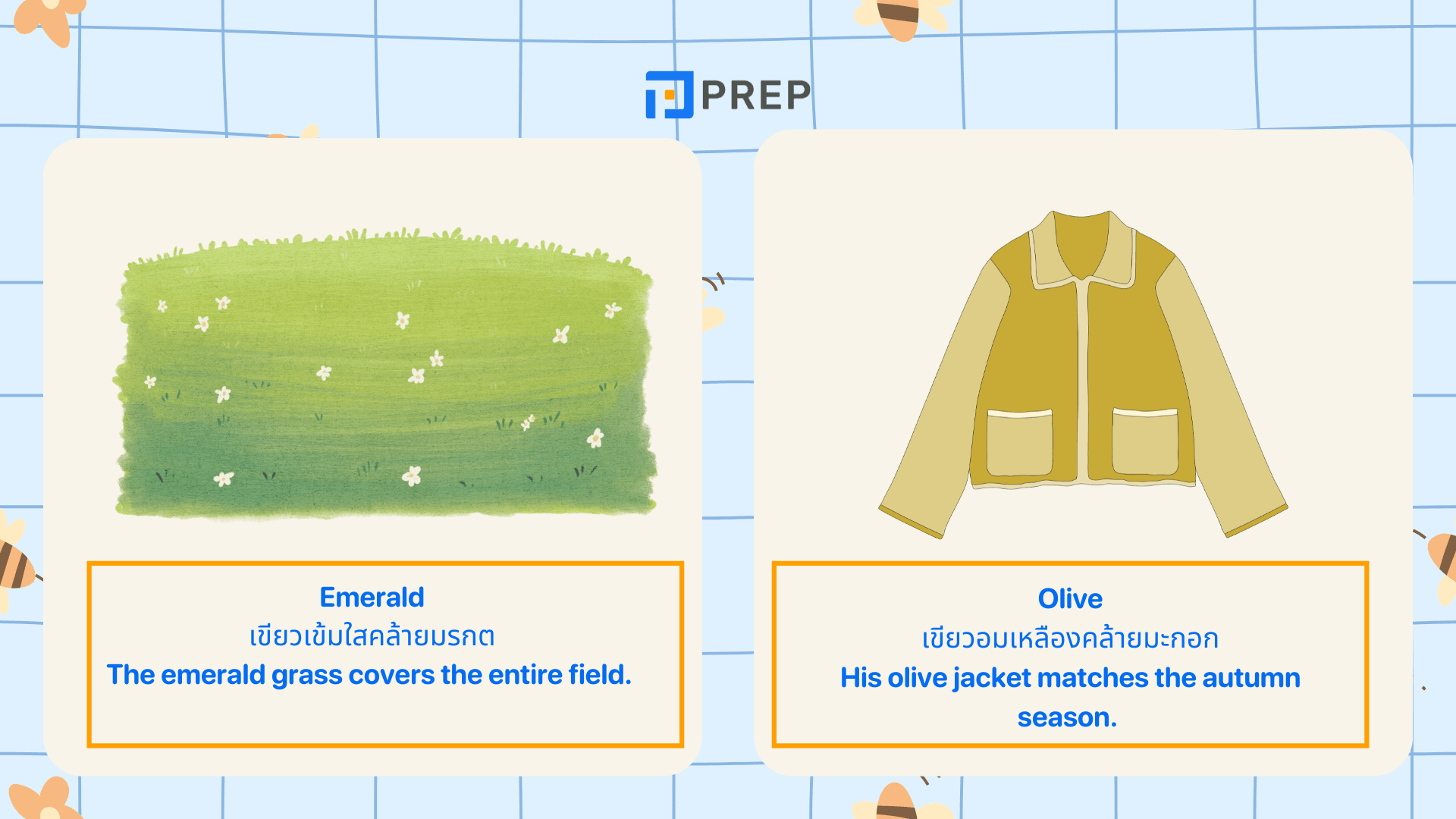 Color Vocab รวมคำศัพท์สีภาษาอังกฤษ พร้อมตัวอย่างใช้ง่าย