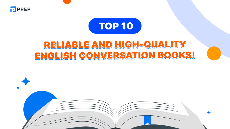 Top 10 reliable and high-quality English conversation books!