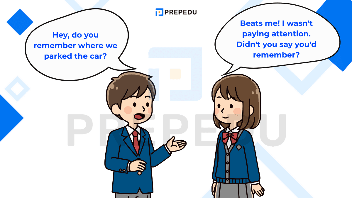 運用「我不知道」英文句型的實用對話範例