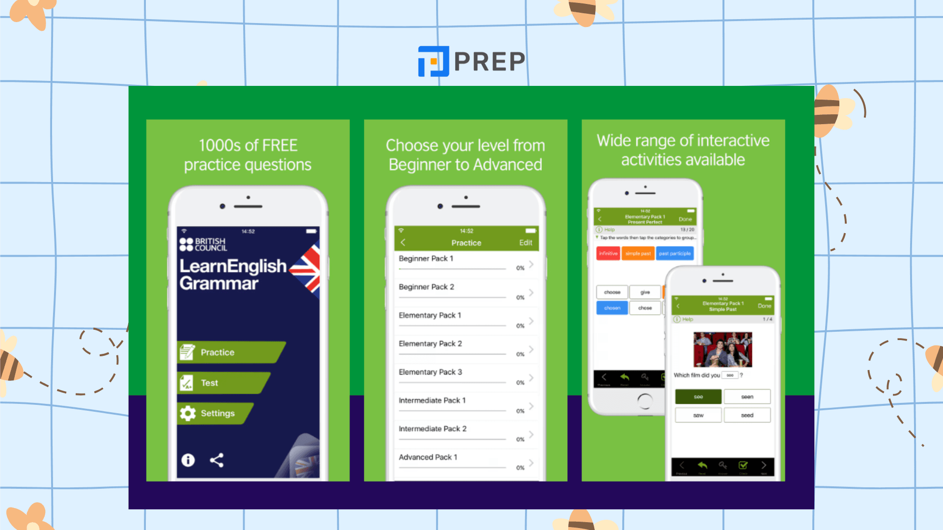 แอปเรียนไวยากรณ์ภาษาอังกฤษ ตัวช่วยฝึก Grammar ง่าย