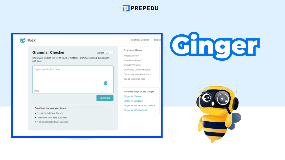 Ginger - 整合翻譯與文法檢查，適合多語言工作者