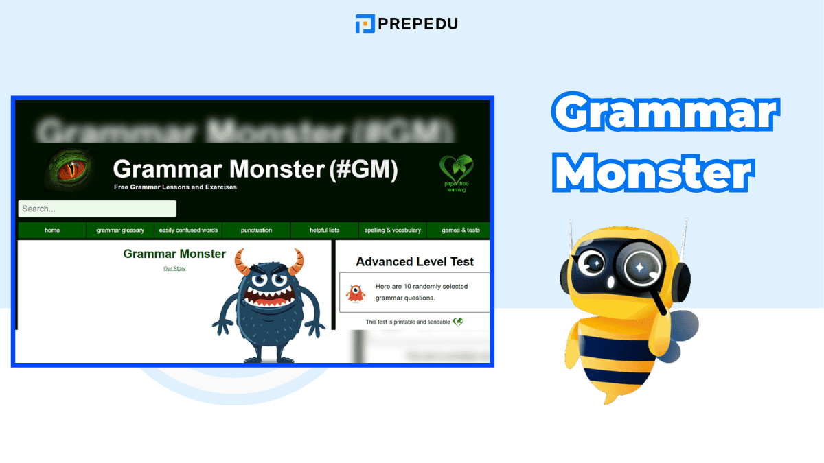 Grammar Monster - 解釋最詳盡、範例最豐富的免費文法百科